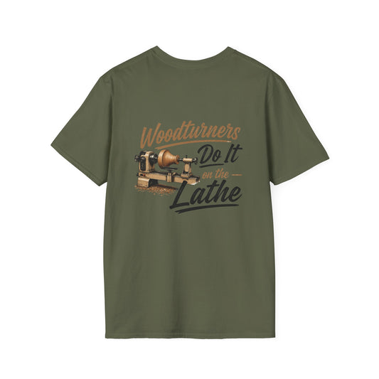 Classic Tee -  "Woodturners do it on the lathe"